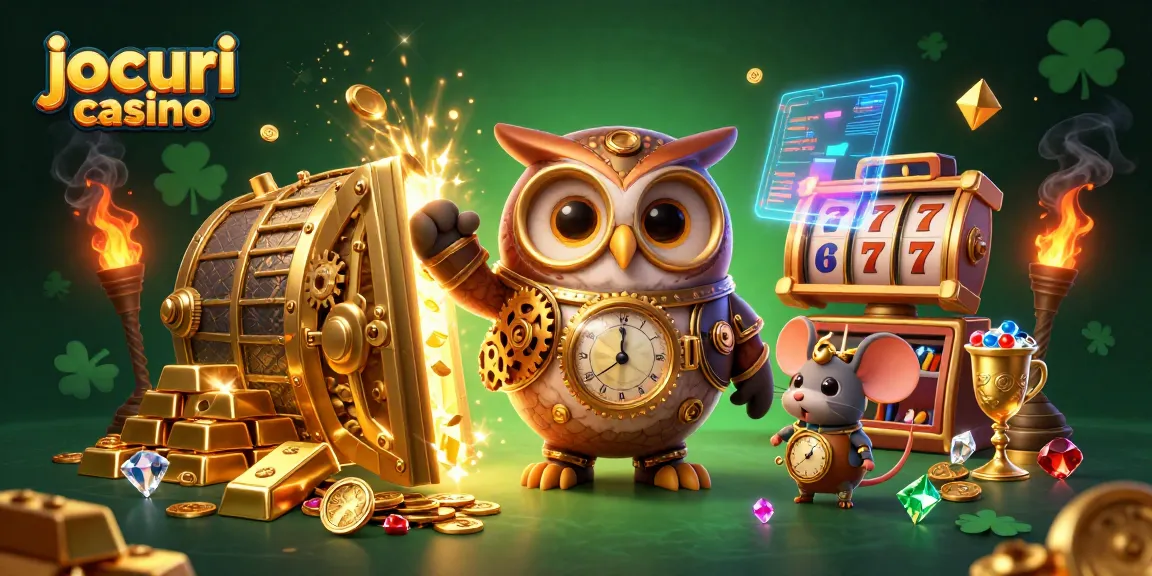 Joacă jocuri casino captivante și câștigă cu sloturi pline de aur și comori.
