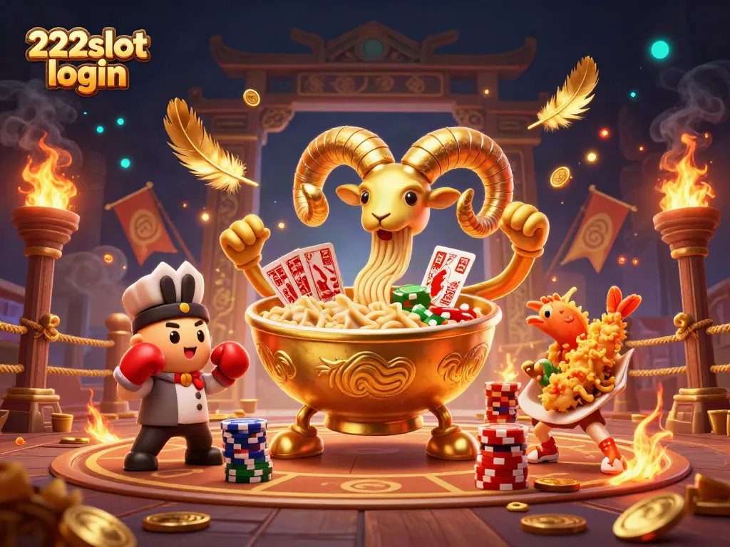 Mainkan 222slot login sambil menikmati ilustrasi kasino dengan karakter unik dan elemen menarik.