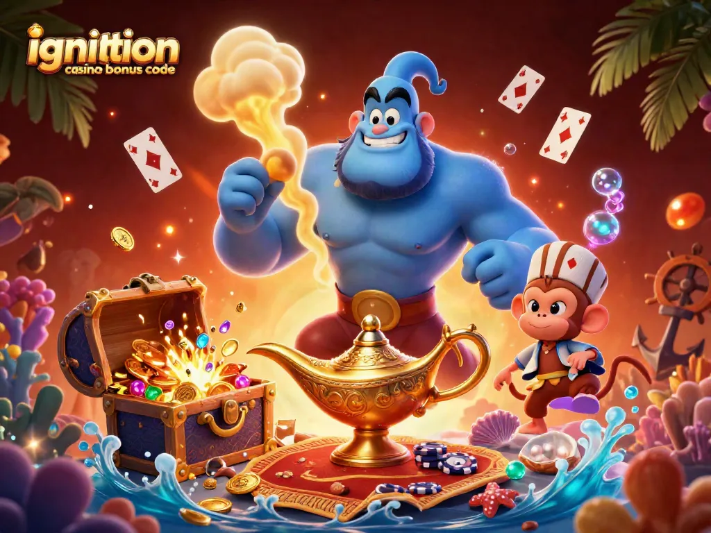 Win big with the ignition casino bonus code in an enchanting casino scene