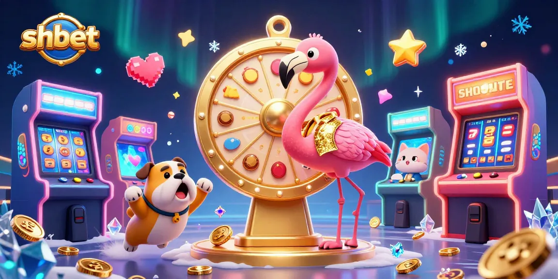 Spin to win at shbet's vibrant game show collage showcasing casino excitement and fun!