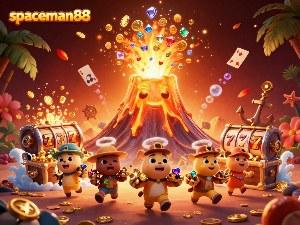 Engage with spaceman88 and win big in a vibrant slot atmosphere with treasures and jackpots