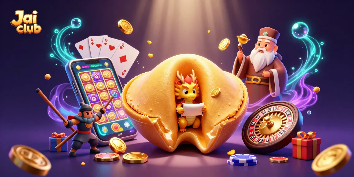 Join Jai club and experience fast-paced gaming with a golden Fortune Cookie theme and dynamic gameplay.