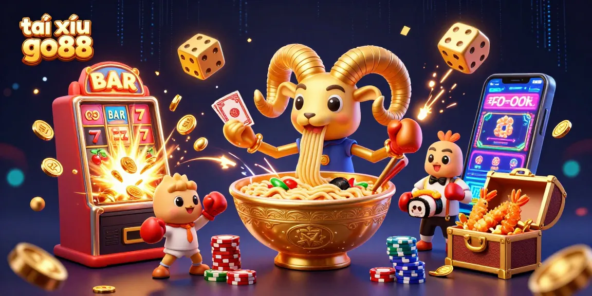 Engage with exciting tài xỉu go88 gameplay featuring dynamic characters and vivid casino elements