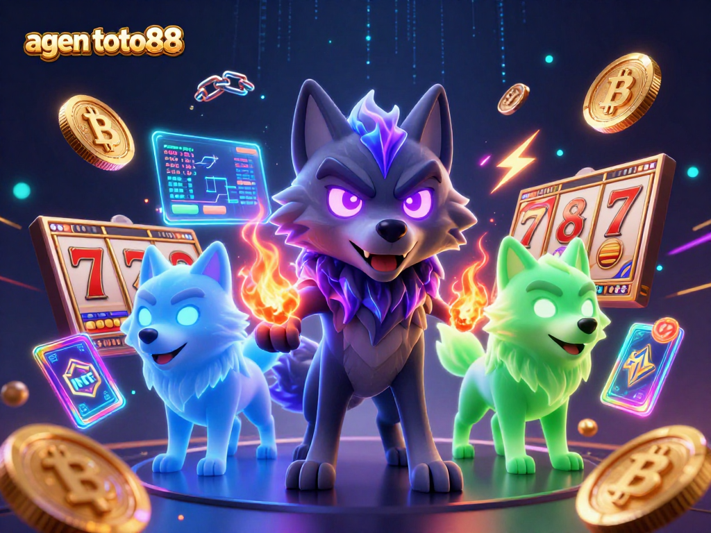 Engage in thrilling gameplay at agen toto88 with vibrant wolf spirit characters and dynamic slot elements.