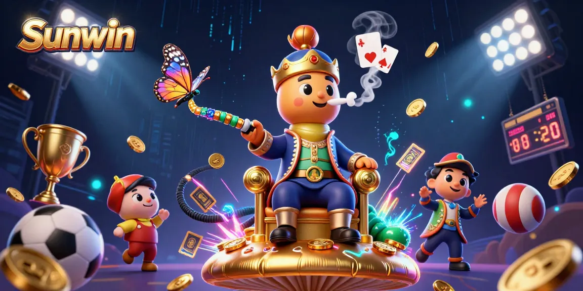 Sunwin offers immersive gameplay with vibrant graphics, featuring a unique caterpillar character.