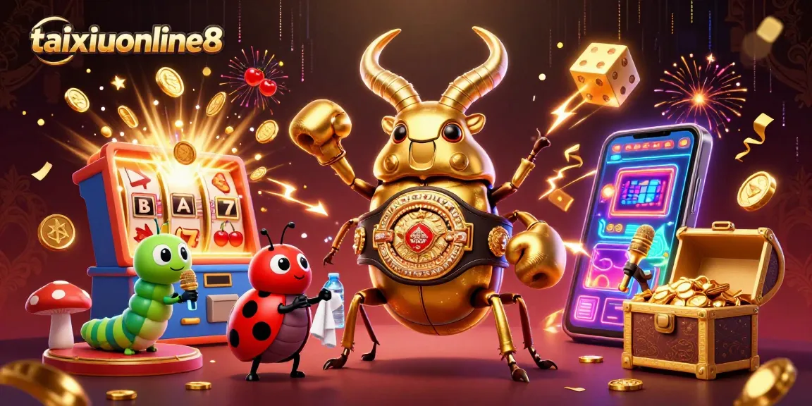 Experience festive jackpots with taixiuonline8 featuring vibrant characters and casino elements