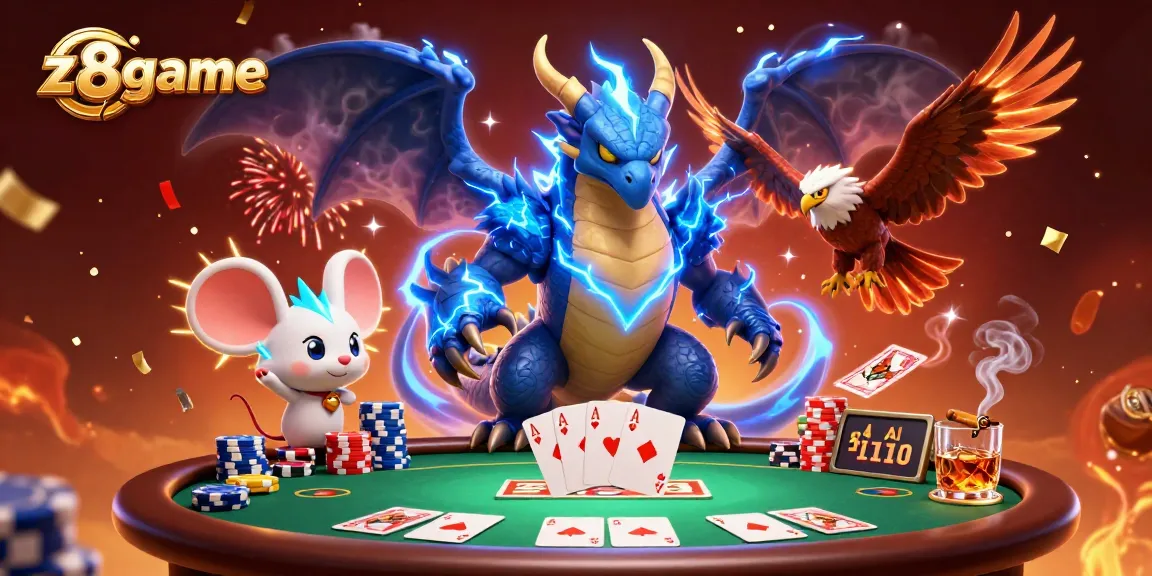 สนุกกับการเล่น z8game ที่มีมังกรพลังฟ้าประทุ ผ่านเกมพนันออนไลน์ที่ครบวงจร