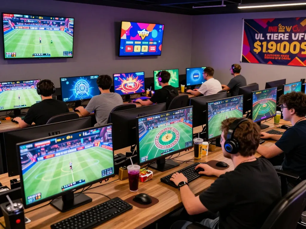 Players enjoying immersive experiences on 88aa gaming platform with vibrant interactive screens showcasing various online games.