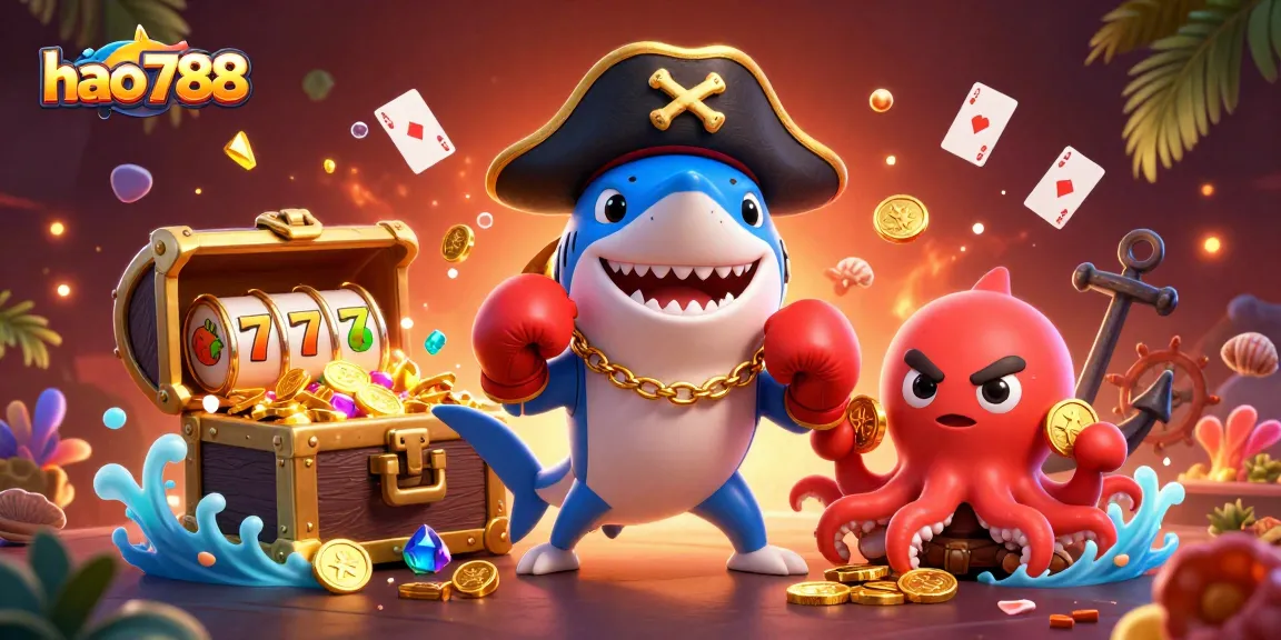 Permainan slot menarik di HAO788, dengan jackpot dan karakter kartun menyenangkan.