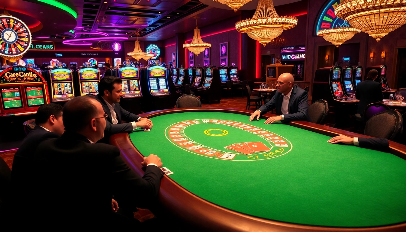 Experience thrilling gameplay in a vibrant atmosphere with immersive sex game elements at the casino.