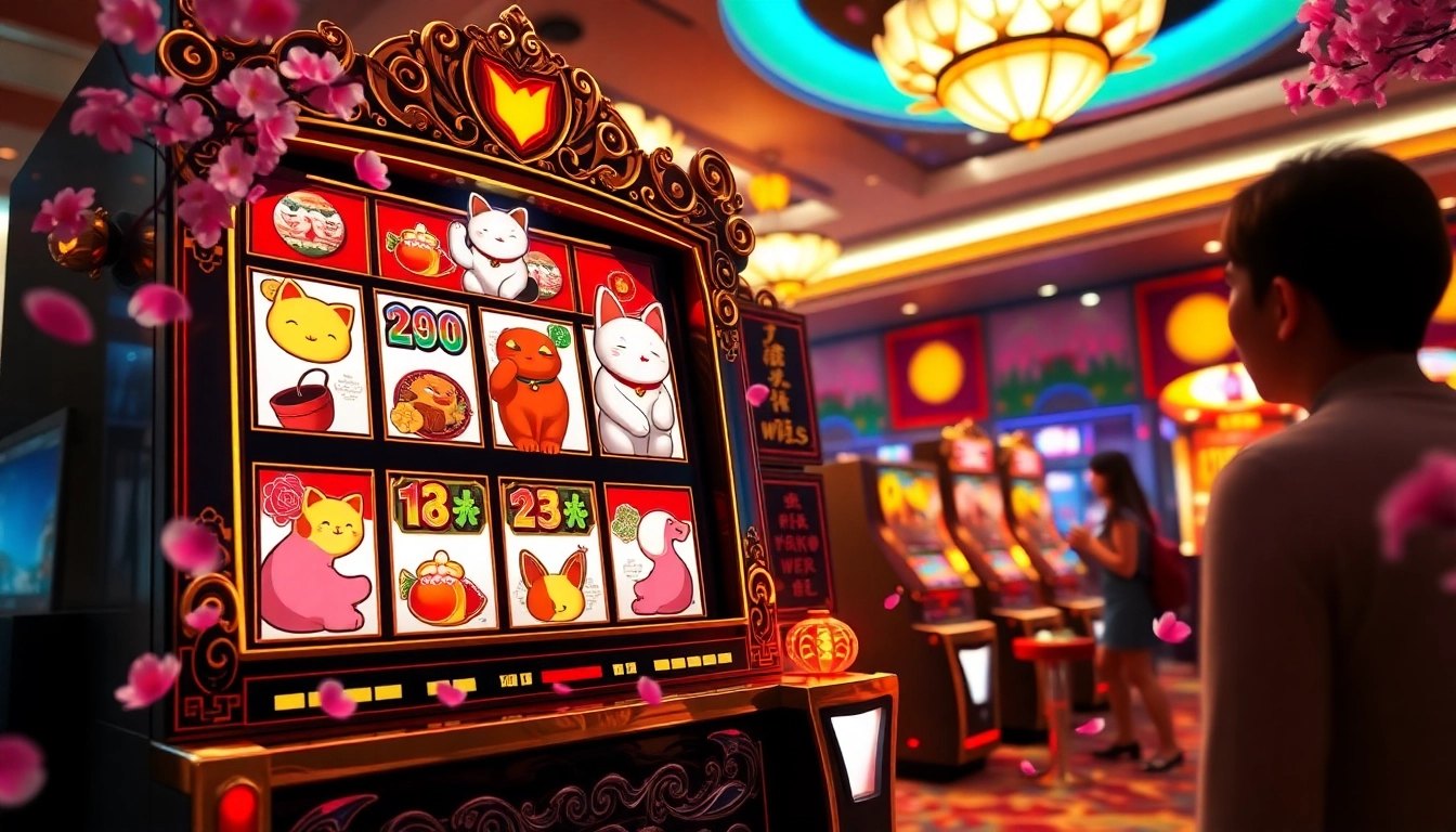 Experience thrilling spins with Lucky Neko PG Soft โบนัสเกม featuring vibrant imagery of slots.