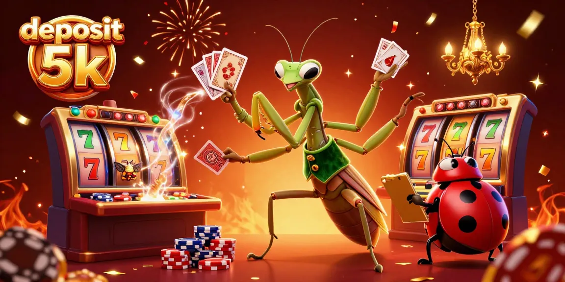 Experience the excitement and luxury while you deposit 5k at our vibrant casino with dynamic illustrations.