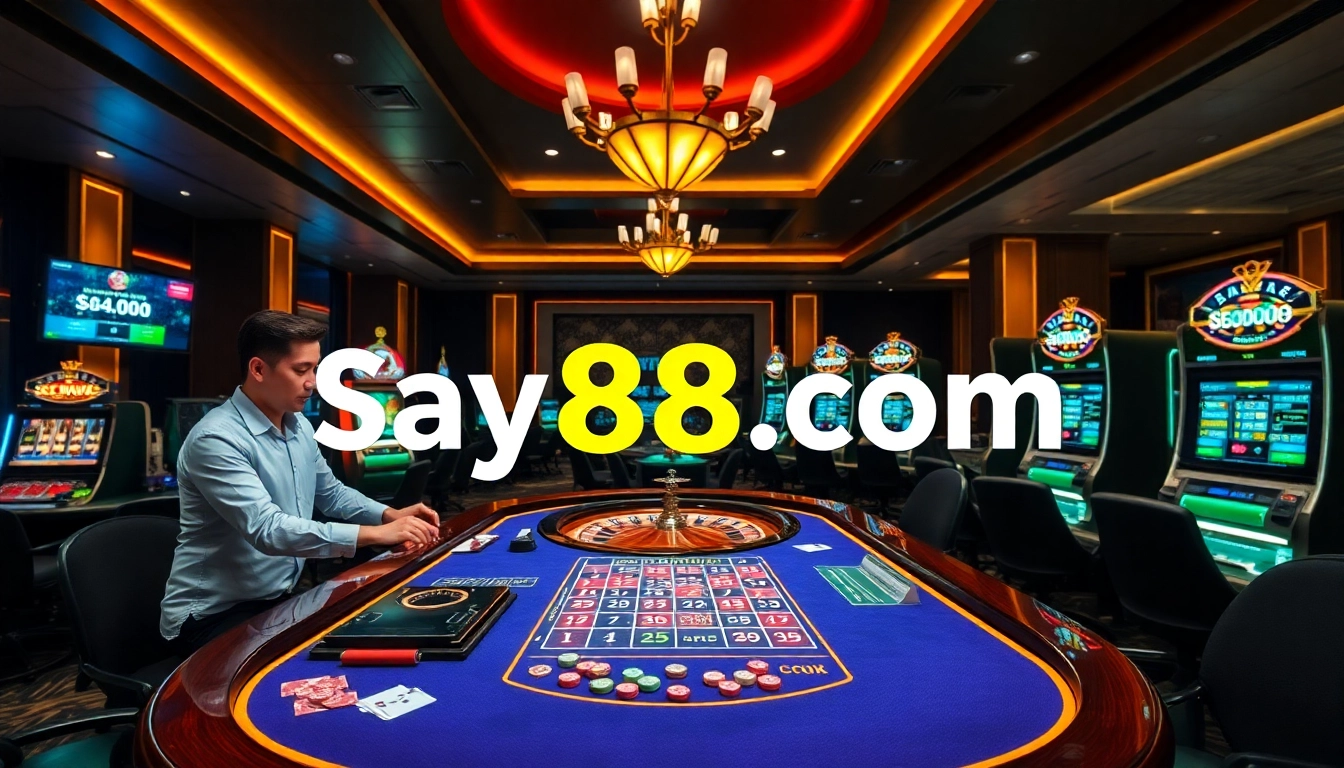 Experience the excitement of table games at say88 com with vibrant graphics and engaging gameplay.