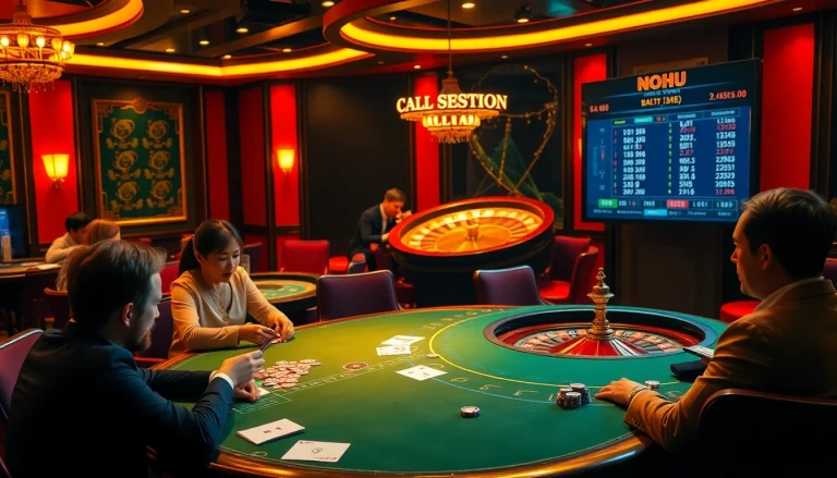 Experience the thrill of NOHU casino gaming with high-stakes poker and roulette action.