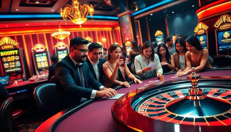 Experience the excitement of betting at the trang chủ pub88 with professional gamblers at a high-stakes casino table.
