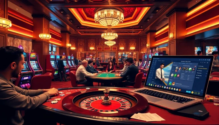Engage in high-stakes gaming at https://onbet11.net/ with vibrant casino tables, poker chips, and thrill.