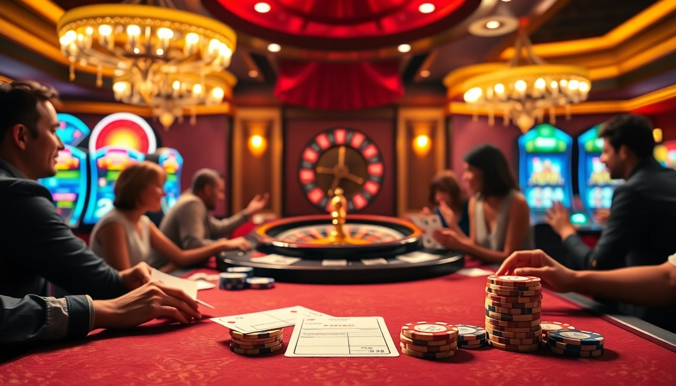 Experience thrilling gameplay at betbdt.art with vibrant casino scenes and high-stakes action.