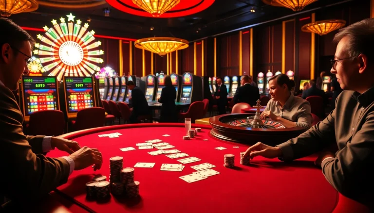 Experience the thrill of high-stakes gambling at mb66 with vibrant casino games.